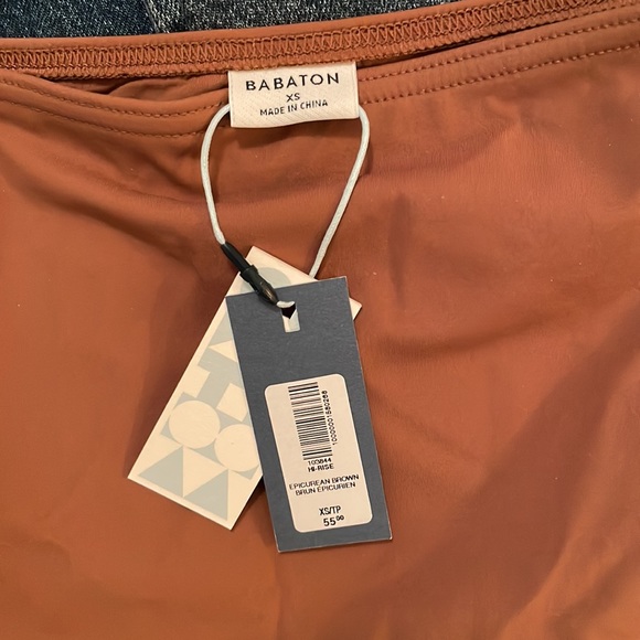 Aritzia brown high waisted bikini - Picture 2 of 3